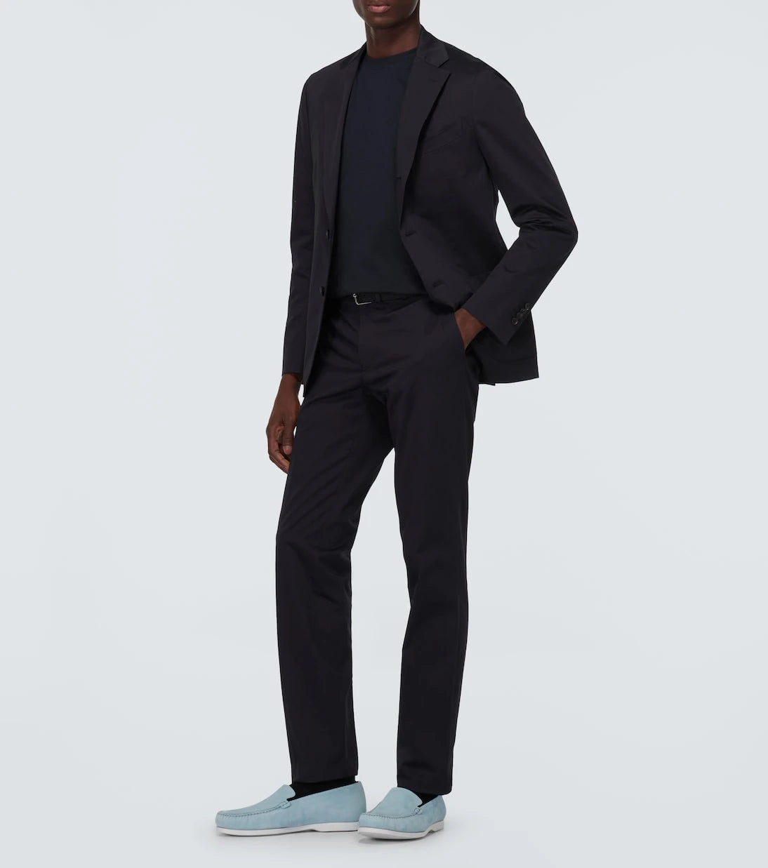Manolo Blahnik - Monaco suede loafers