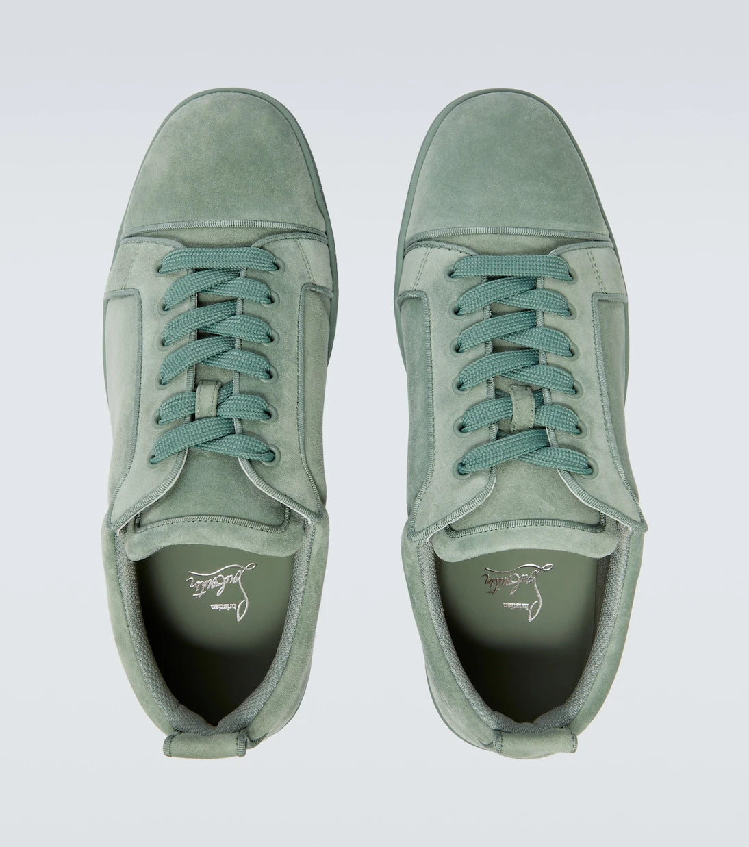 Christian Louboutin - Louis Junior suede sneakers