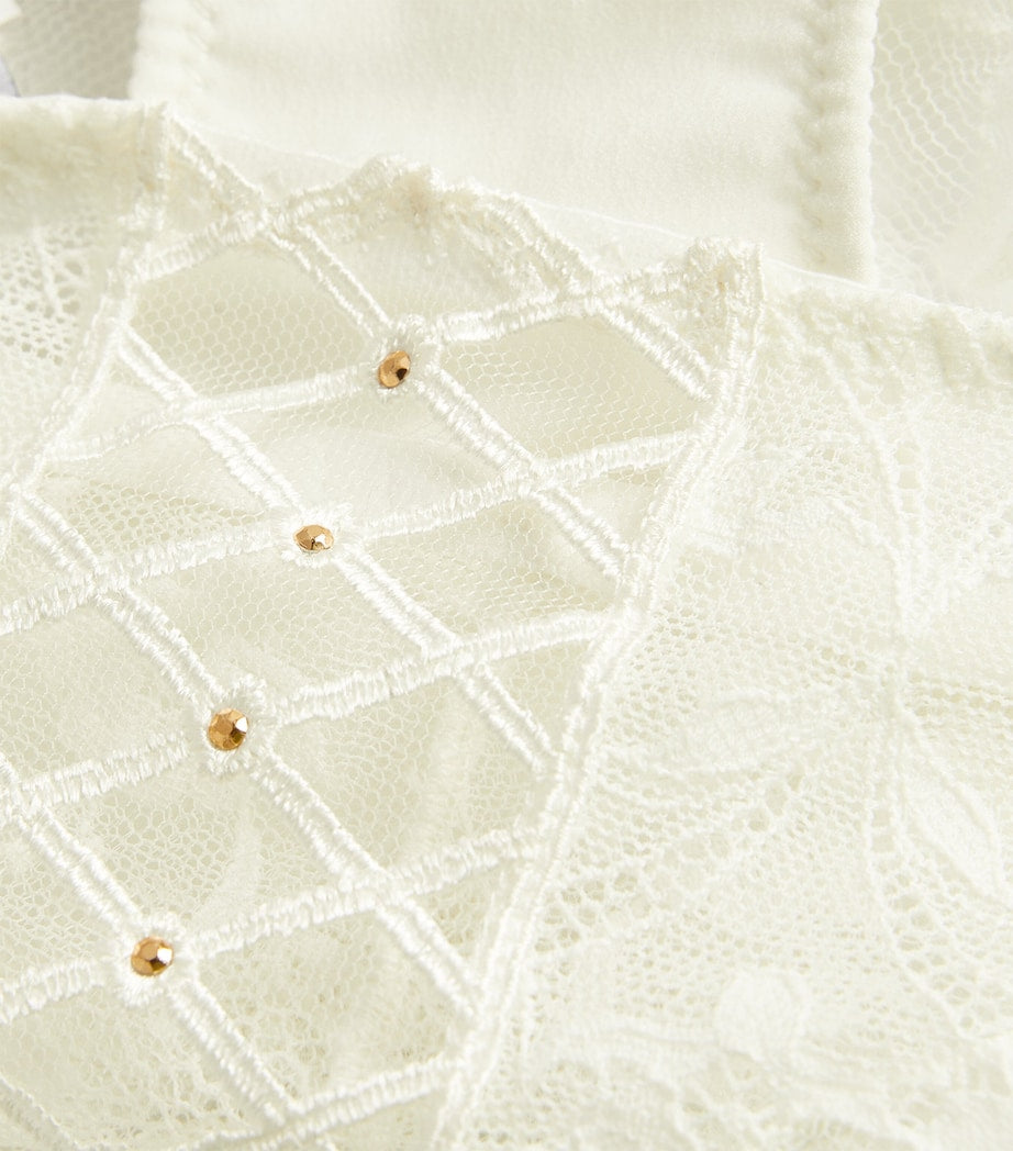 Aubade White Kiss of Love Italian Briefs