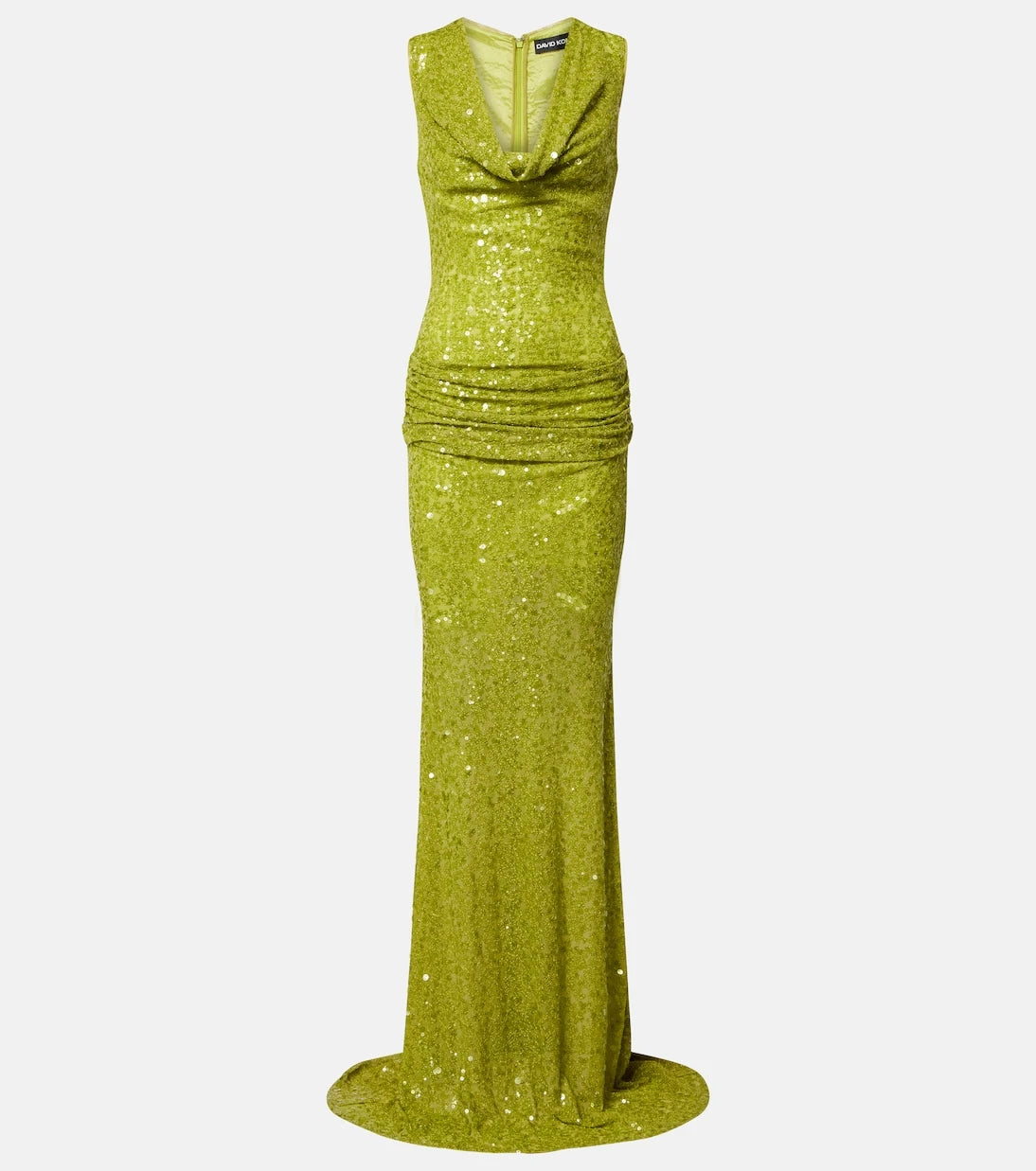 David Koma - Sequined draped gown