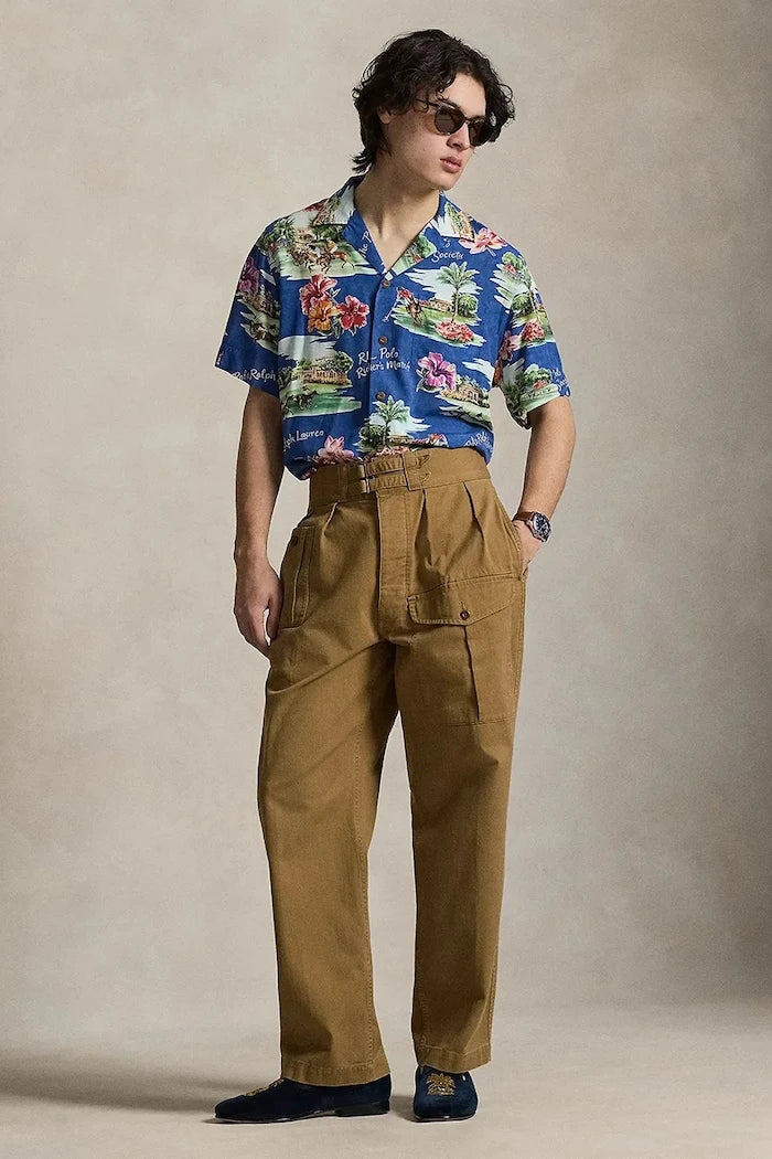 Polo Ralph Lauren риза мъжка от вискоза