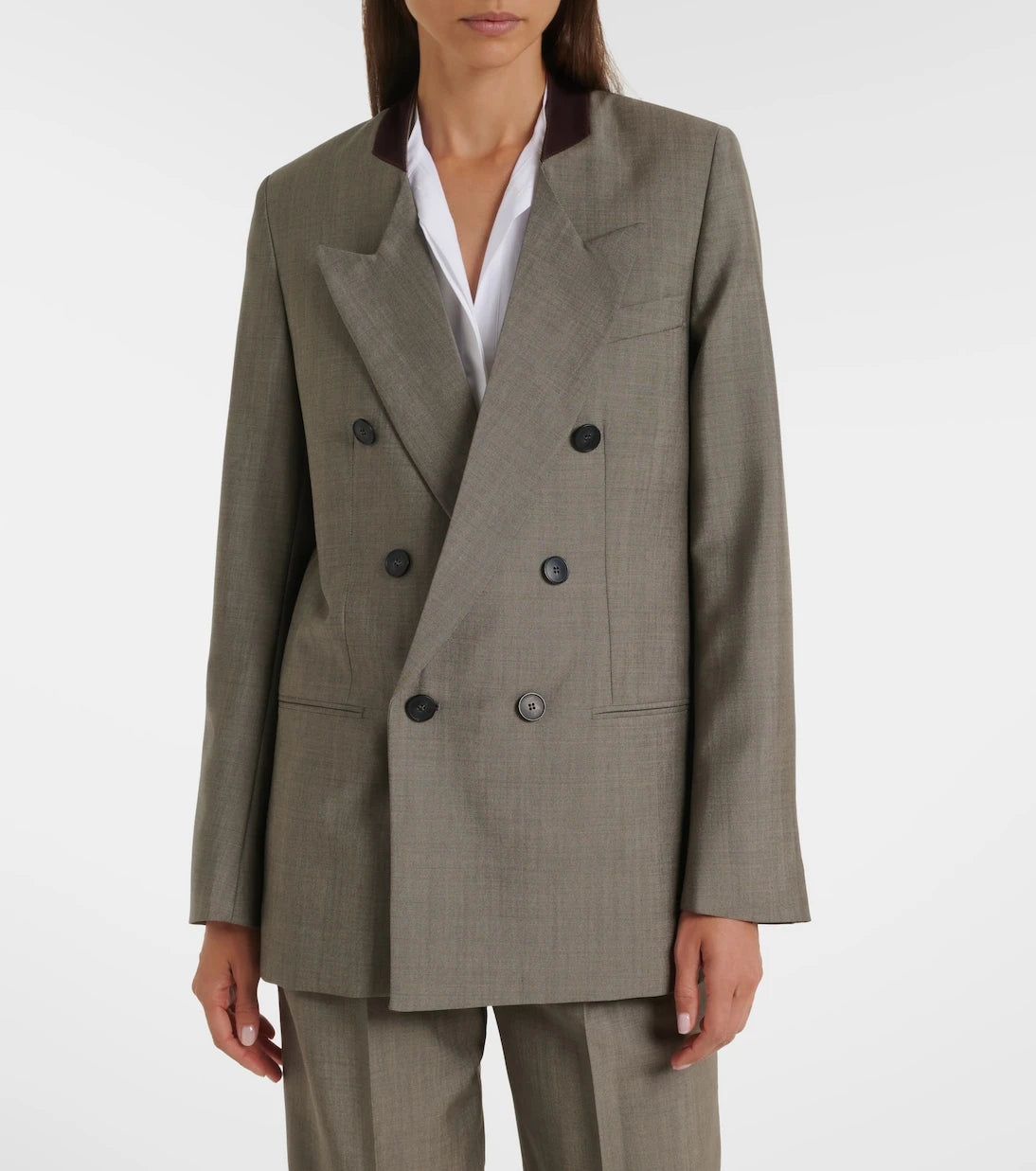 Victoria Beckham - Beatrice wool and mohair blazer