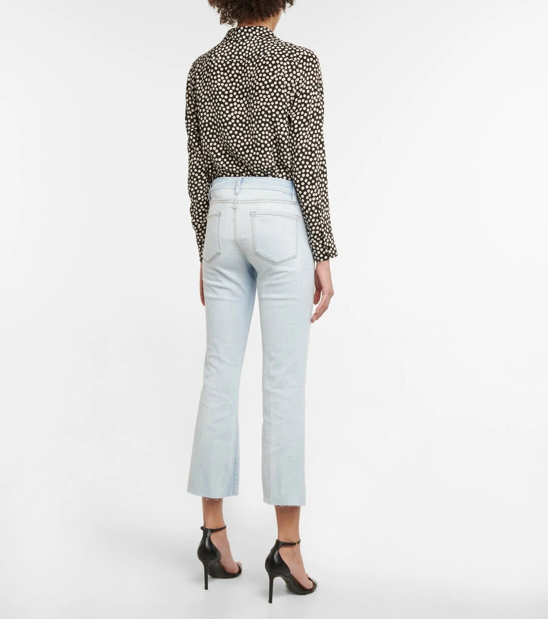 Frame - Le Crop Mini Boot normal bel kot pantolon