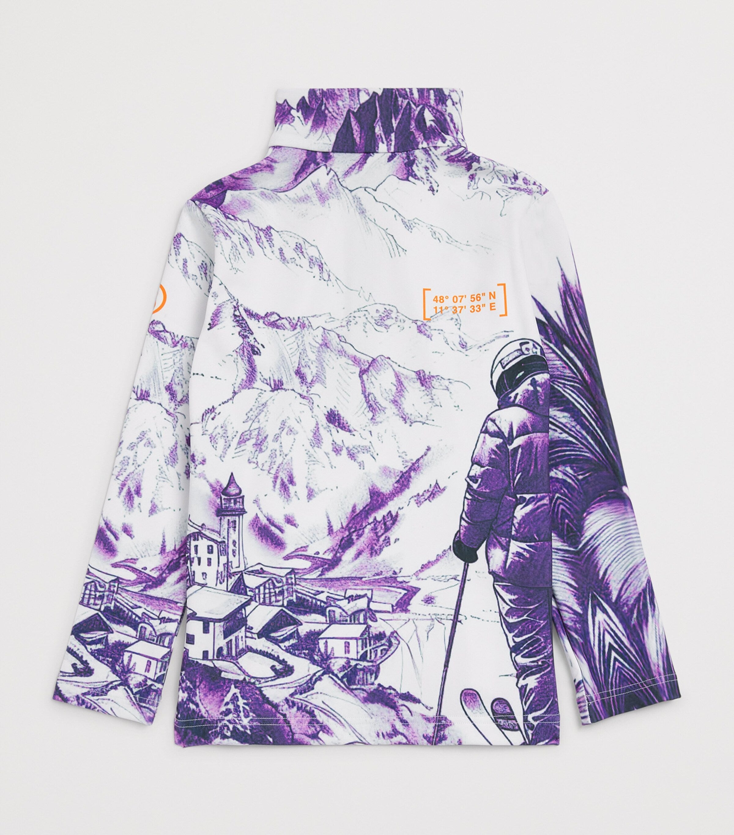 Bogner Kids Stretch-Nylon First Layer Printed Chris Top (6-13 Years)