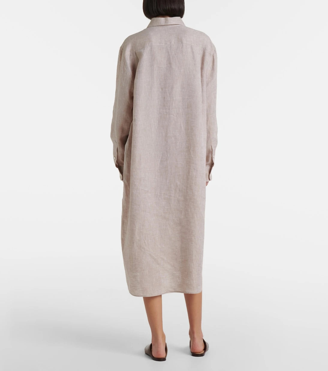 Loro Piana - Lora linen shirt dress