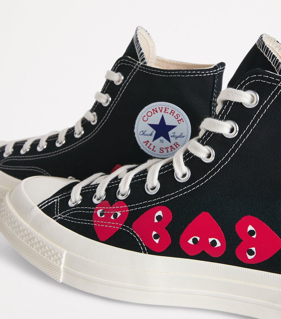 Comme Des Garçons Play x Converse Heart Chuck Taylor All Star '70 High-Top Sneakers