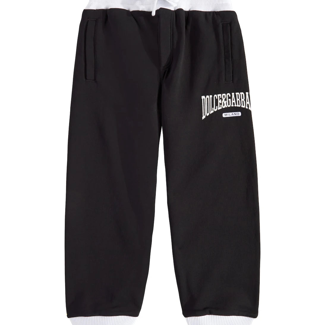 Dolce&Gabbana Kids - Logo cotton jersey sweatpants