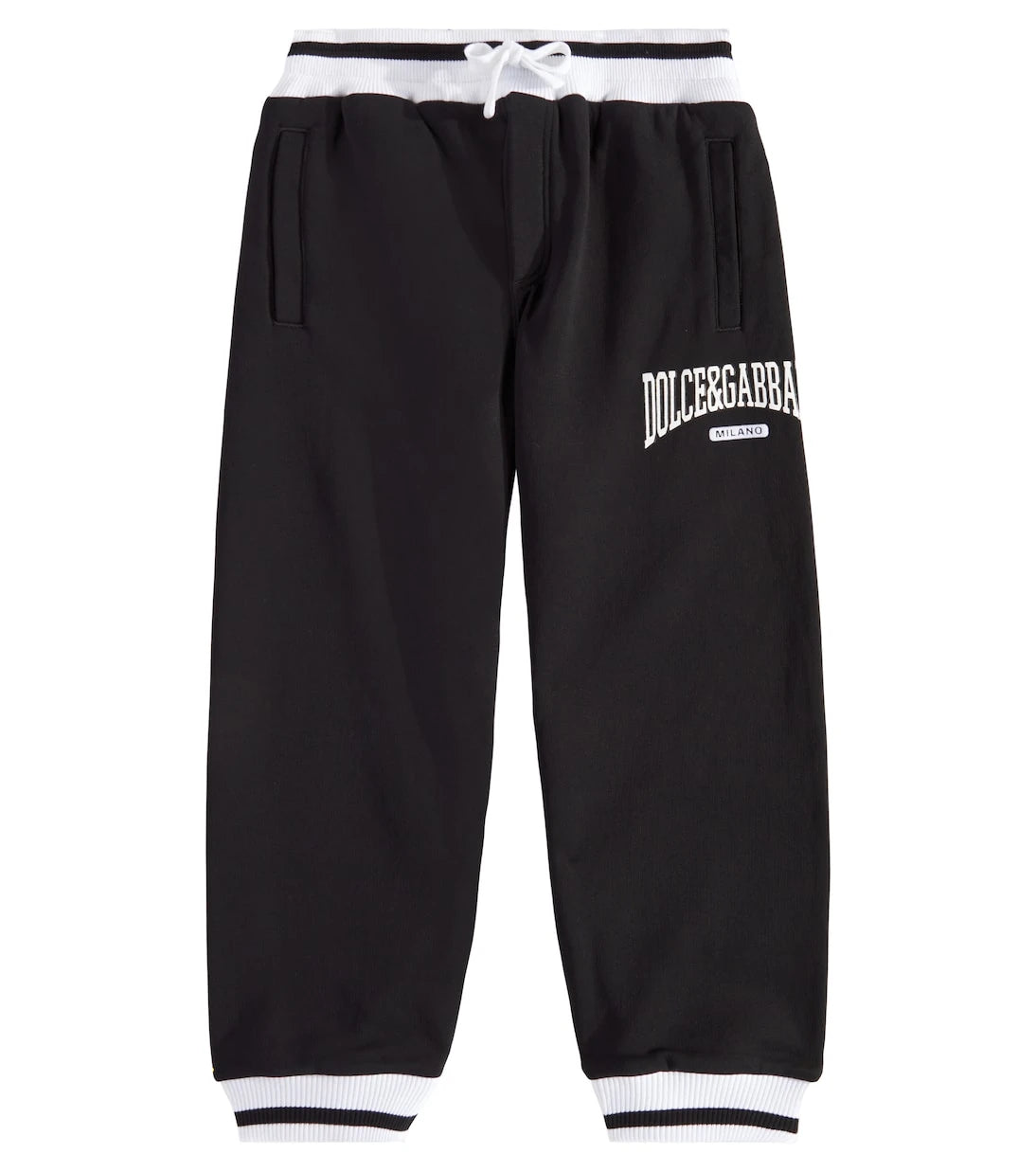 Dolce&Gabbana Kids - Logo cotton jersey sweatpants