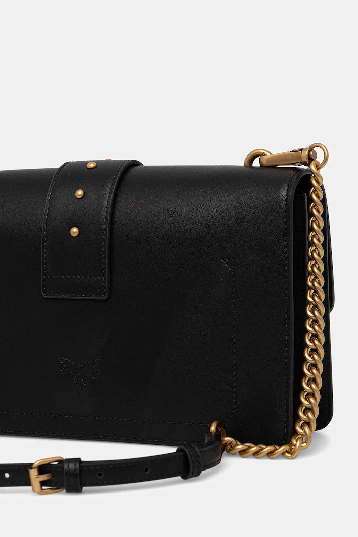 Pinko чанта crossbody дамска от кожа