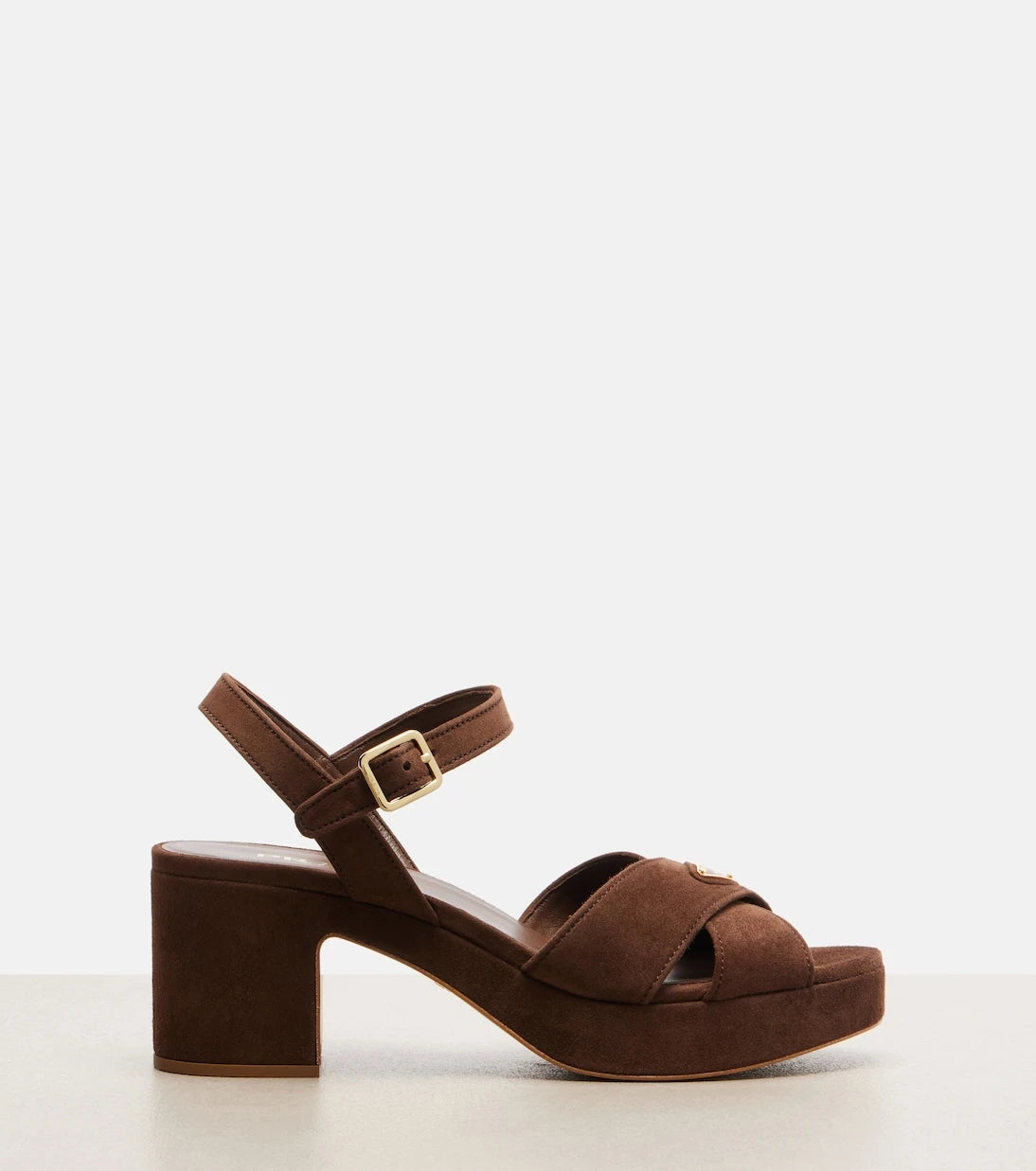 Prada - Suede platform sandals