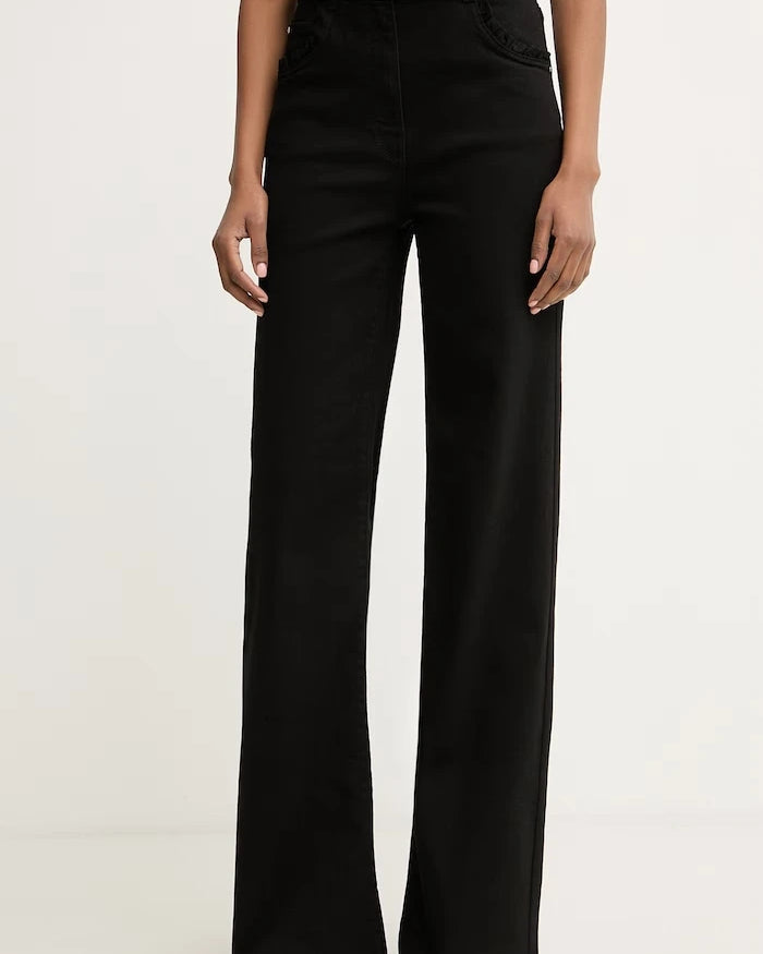 Morgan kadın wide leg jean