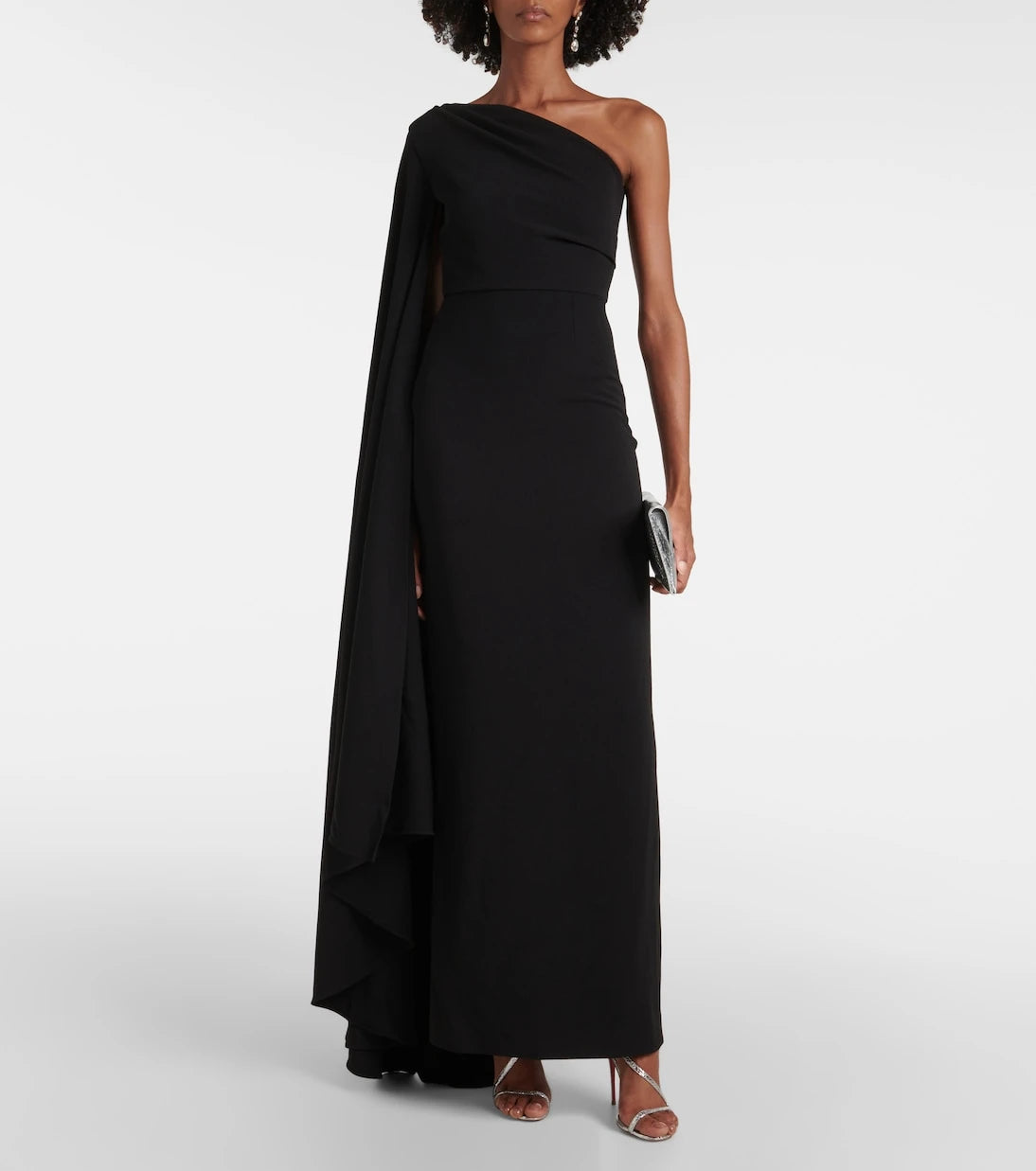Solace London - Daria one-shoulder gown