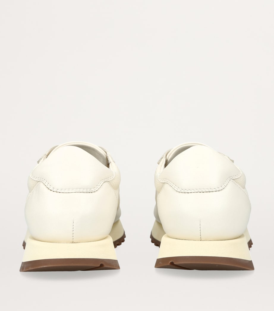The Row White Owen Runner Sneakers
