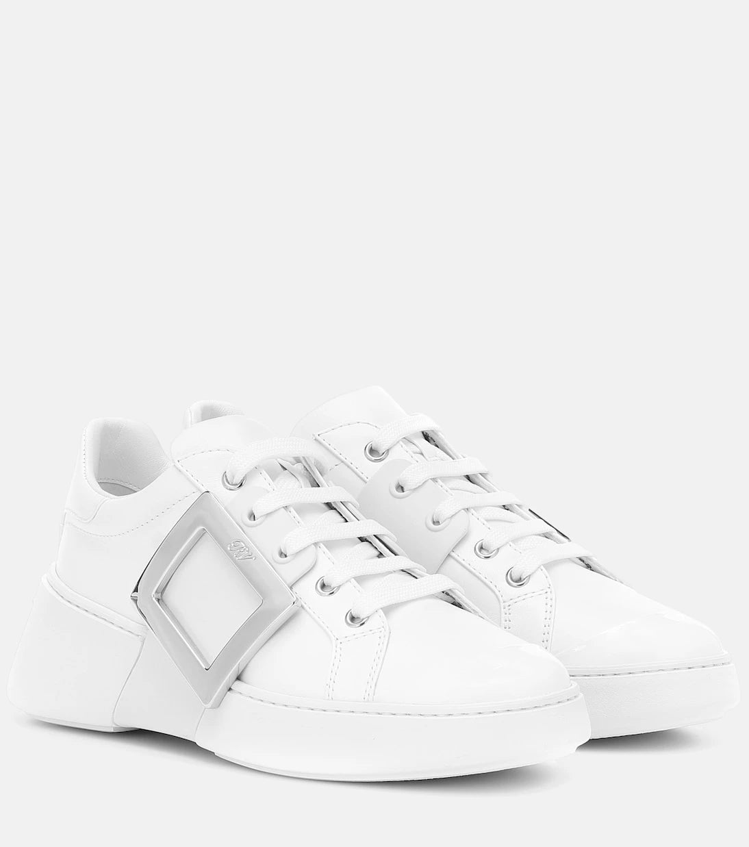 Roger Vivier - حذاء رياضي Viv Skate من الجلد