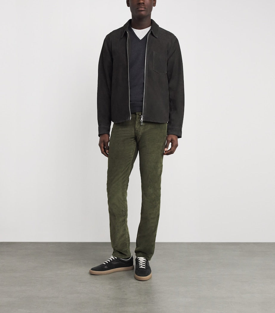 JACOB COHËN Corduroy Slim Trousers