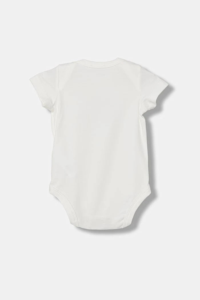 United Colors of Benetton bebek body pamuklu elastanlı 2'li