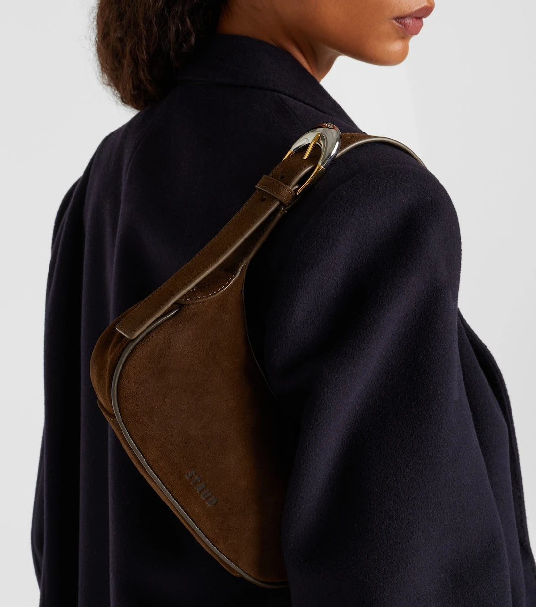 Staud - Owen suede shoulder bag