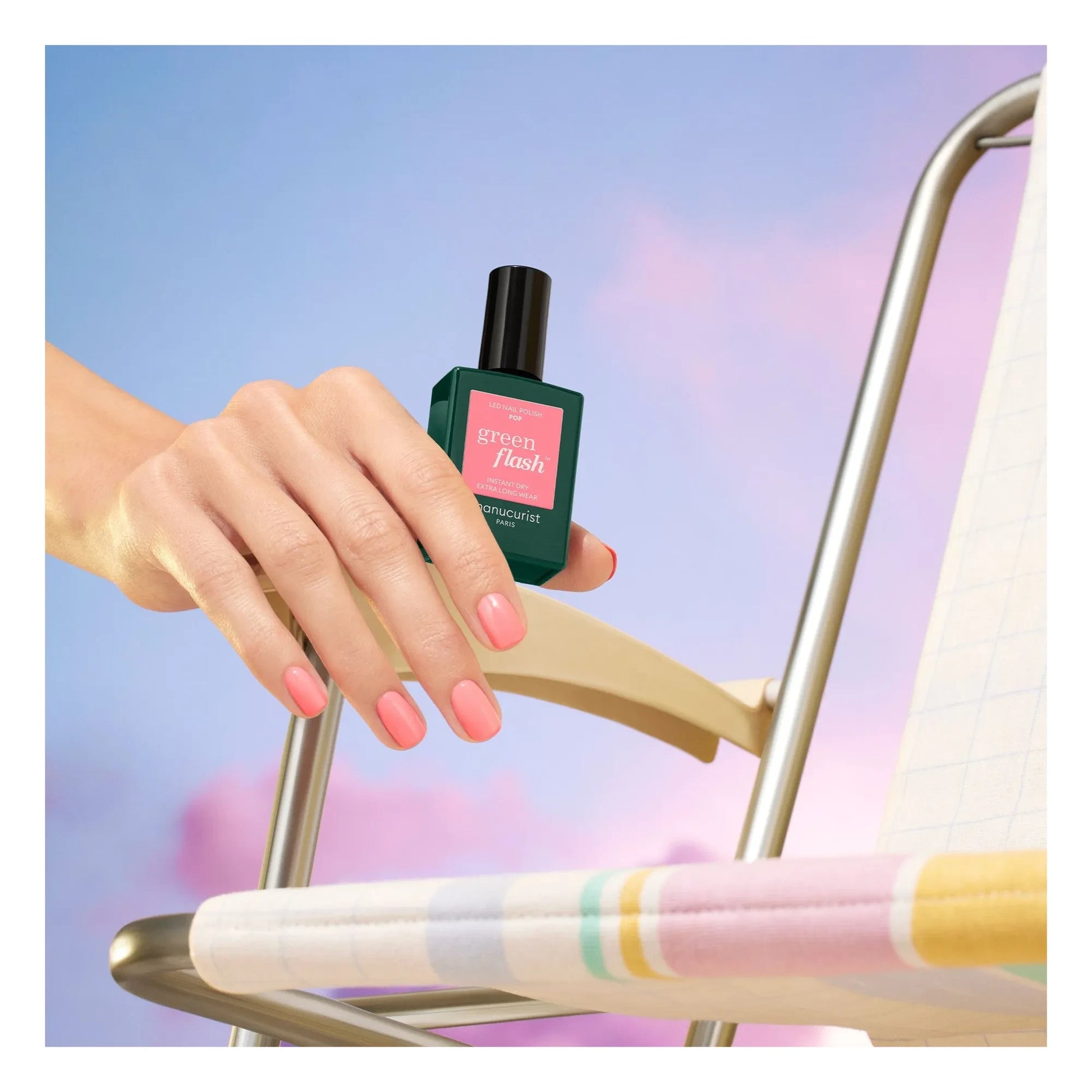 Manucurist - Green Flash Semi-Permanent Nail Polish - 15ml | Pop