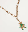 Annoushka x Harrods Yellow Gold, Diamond and Tsavorite My Life in Charms Teddy Bear Locket Charm