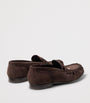Brown Ellis Suede Loafers