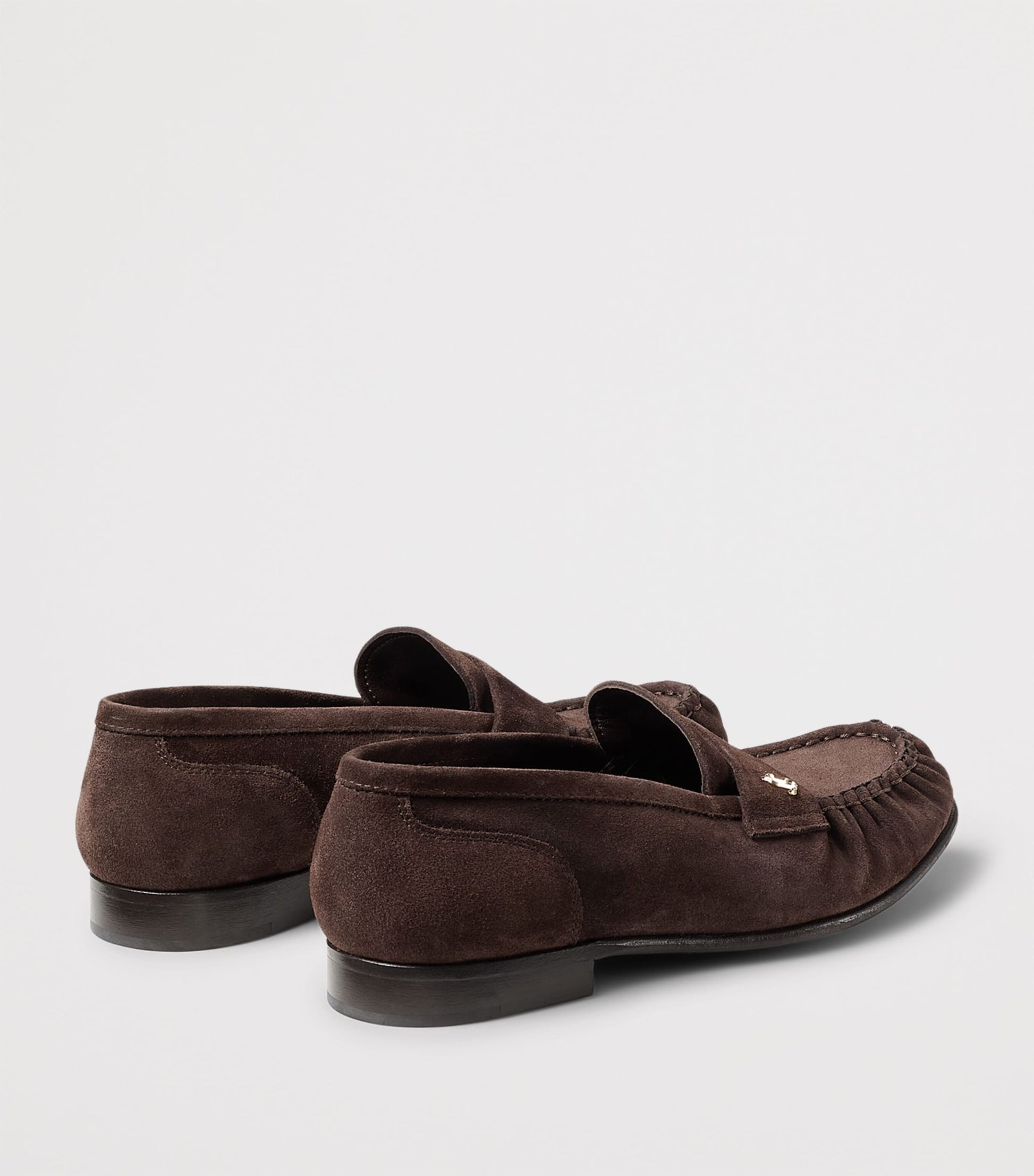 Brown Ellis Suede Loafers