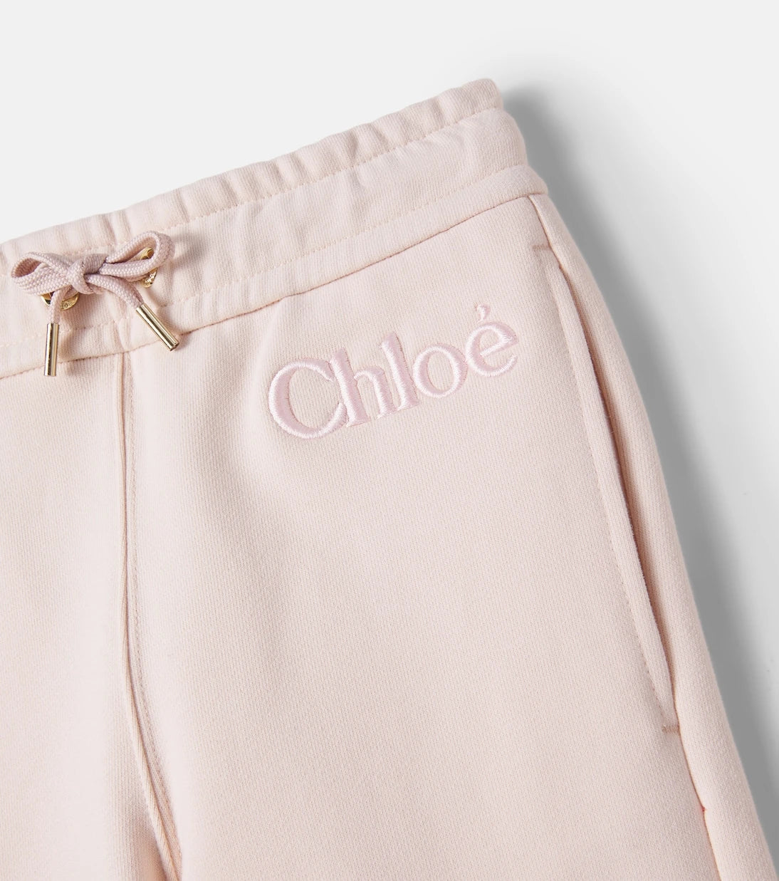 Chloé Kids - Logo cotton sweatpants