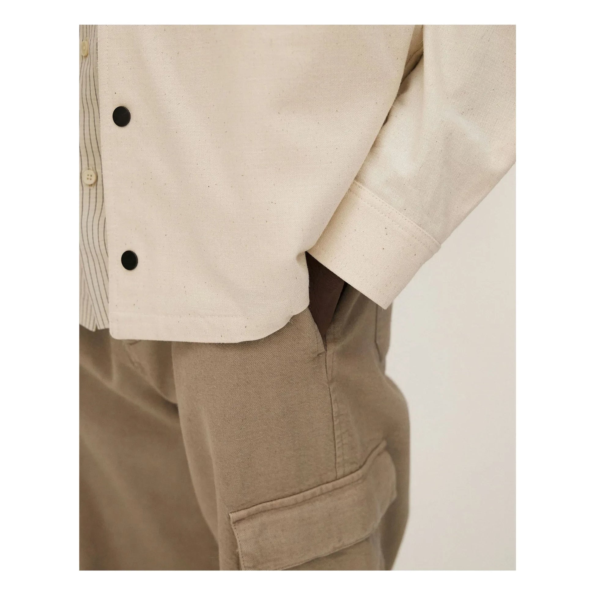 Noyoco - Vancouver Organic Cotton Jacket | Ecru