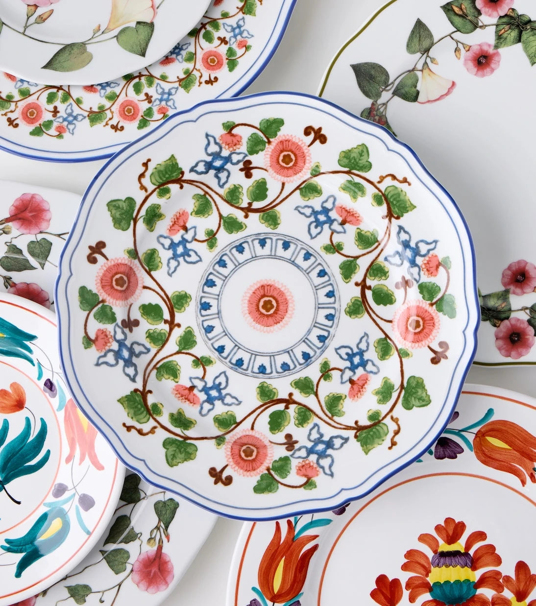 Cabana - x Ginori 1735 Martina porcelain dinner plate