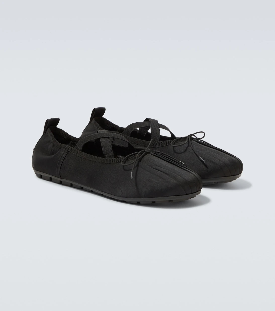 Simone Rocha - Grip satin ballet flats
