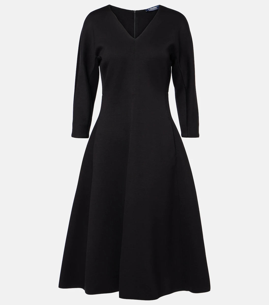 'S Max Mara - فستان ميداس متوسط الطول من الجيرسيه