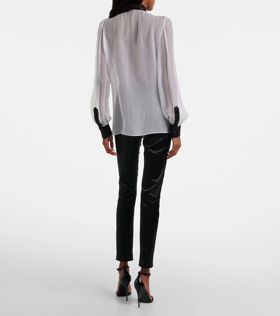 Dolce&Gabbana - Sheer silk blouse