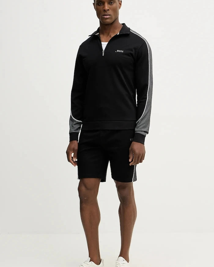 BOSS Tracksuit 1/4 Fermuarlı Üst