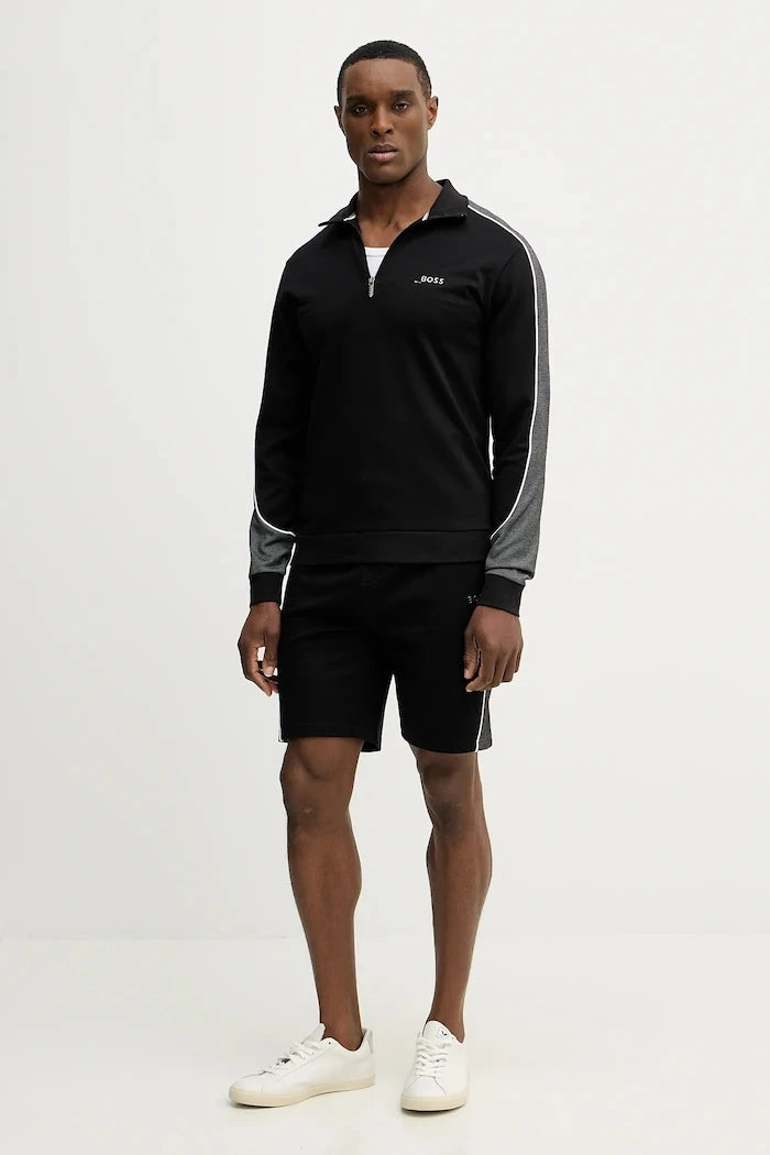 BOSS Tracksuit 1/4 Fermuarlı Üst