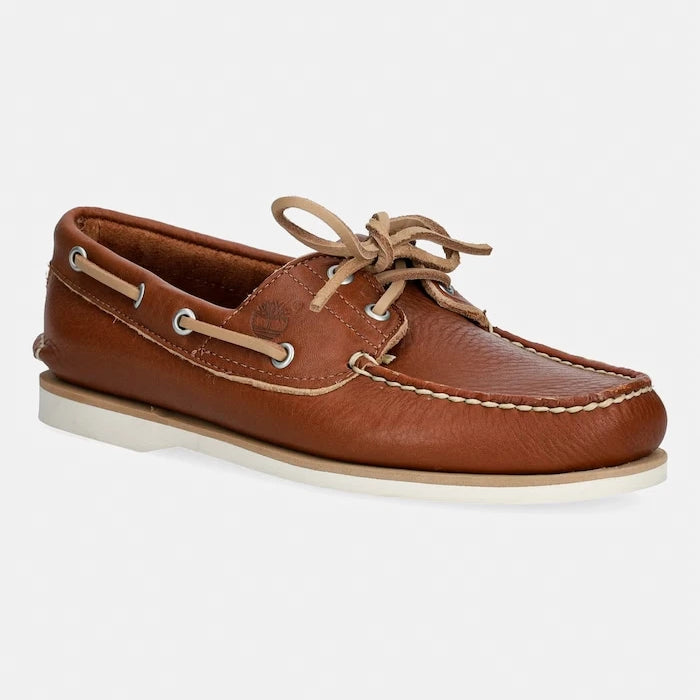Timberland мокасини мъжки от кожа Classic Boat Boat