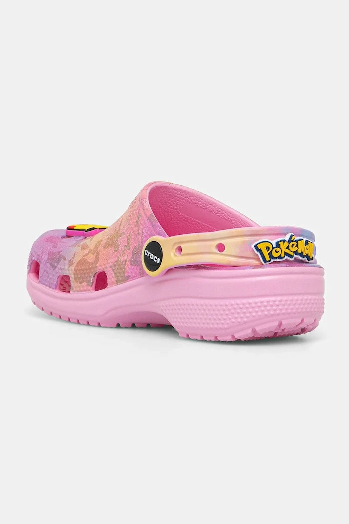 Детски чехли Crocs CROCS CLASSIC PIKACHU PINK CLOG
