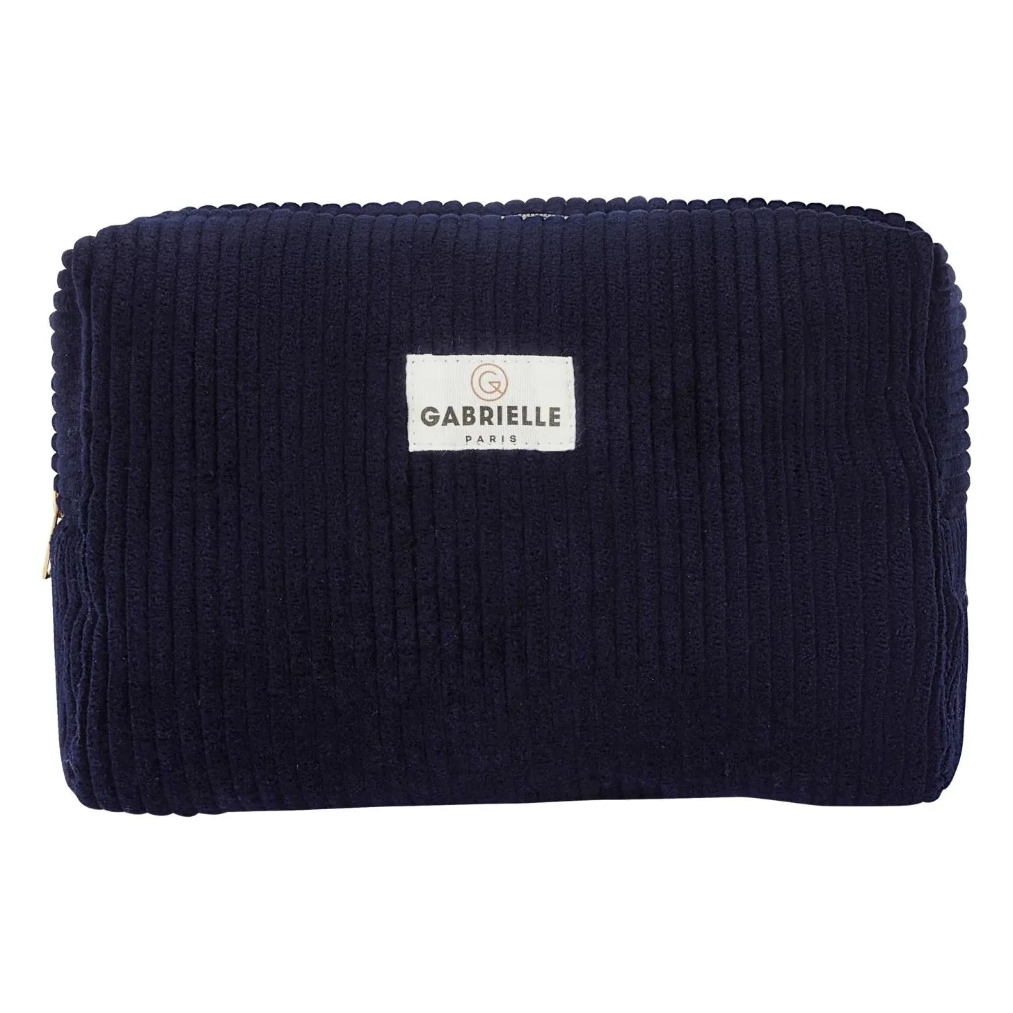 Gabrielle Paris - Corduroy toiletry bag | Navy blue