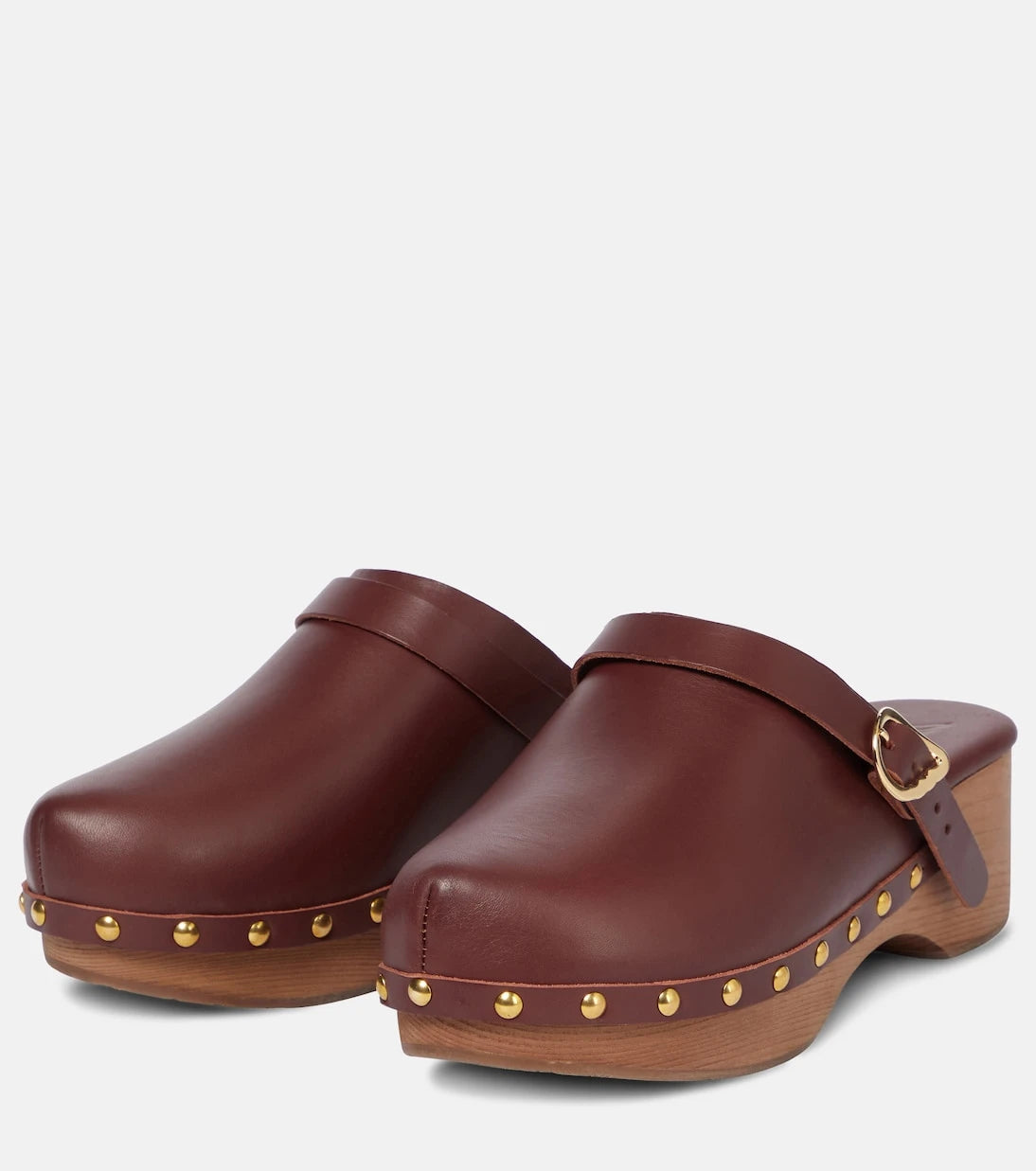 Ancient Greek Sandals - Classic Closed leather clogs