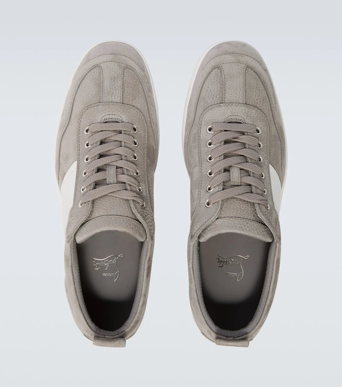 Christian Louboutin - Retero leather sneakers