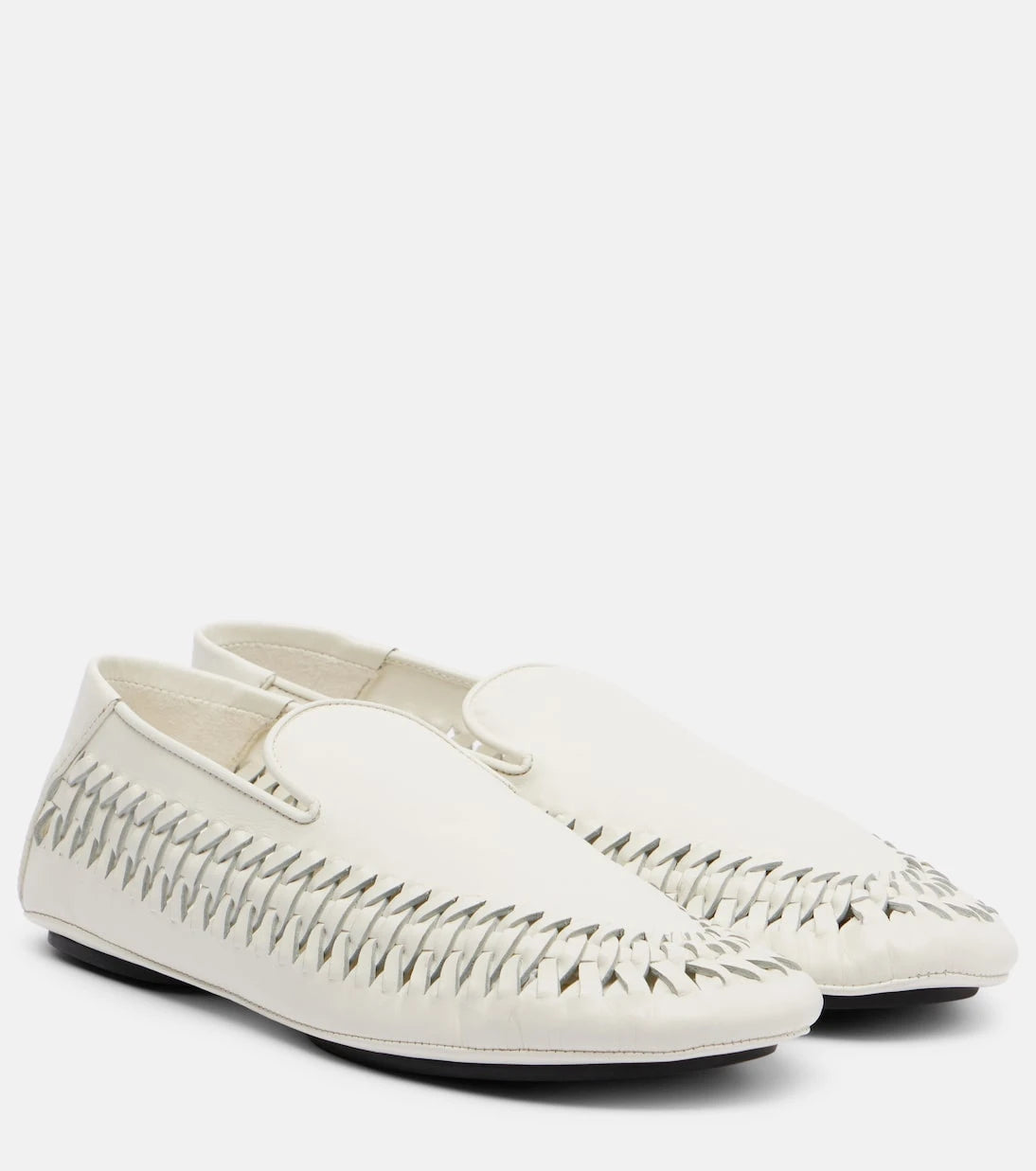 Proenza Schouler - حذاء لوفرز جلد ويْب