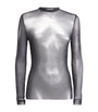 Jean Paul Gaultier Black Tulle Body Dust Top