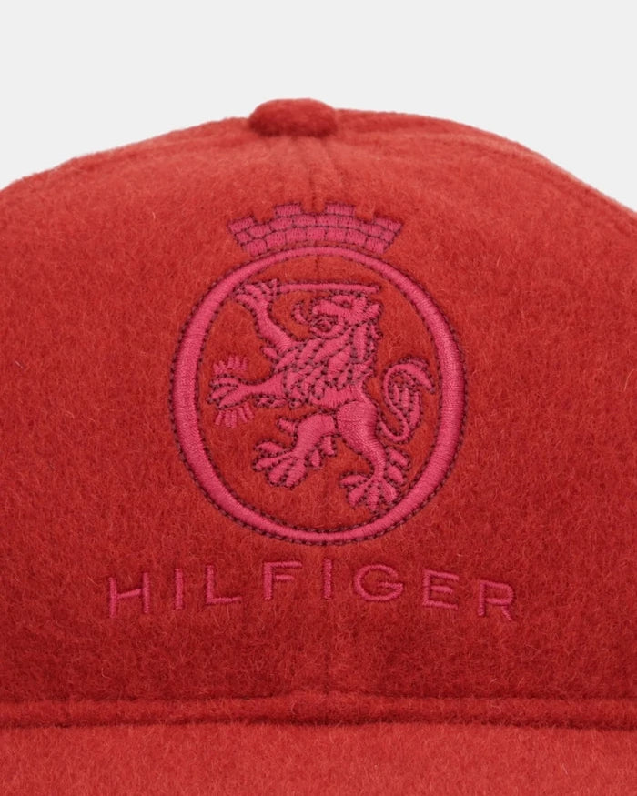 Вълнена шапка с козирка Tommy Hilfiger