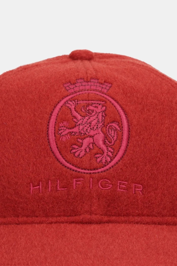 Вълнена шапка с козирка Tommy Hilfiger