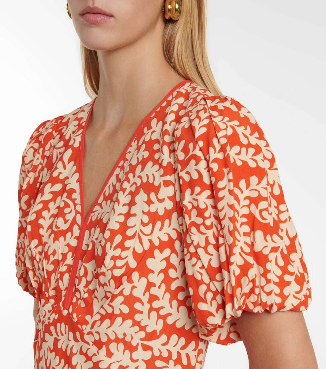 Diane von Furstenberg - Madrid printed crêpe midi dress