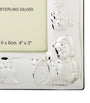 Carrs Silver Sterling Silver Toy Frame (4'' x 3'') SILVER