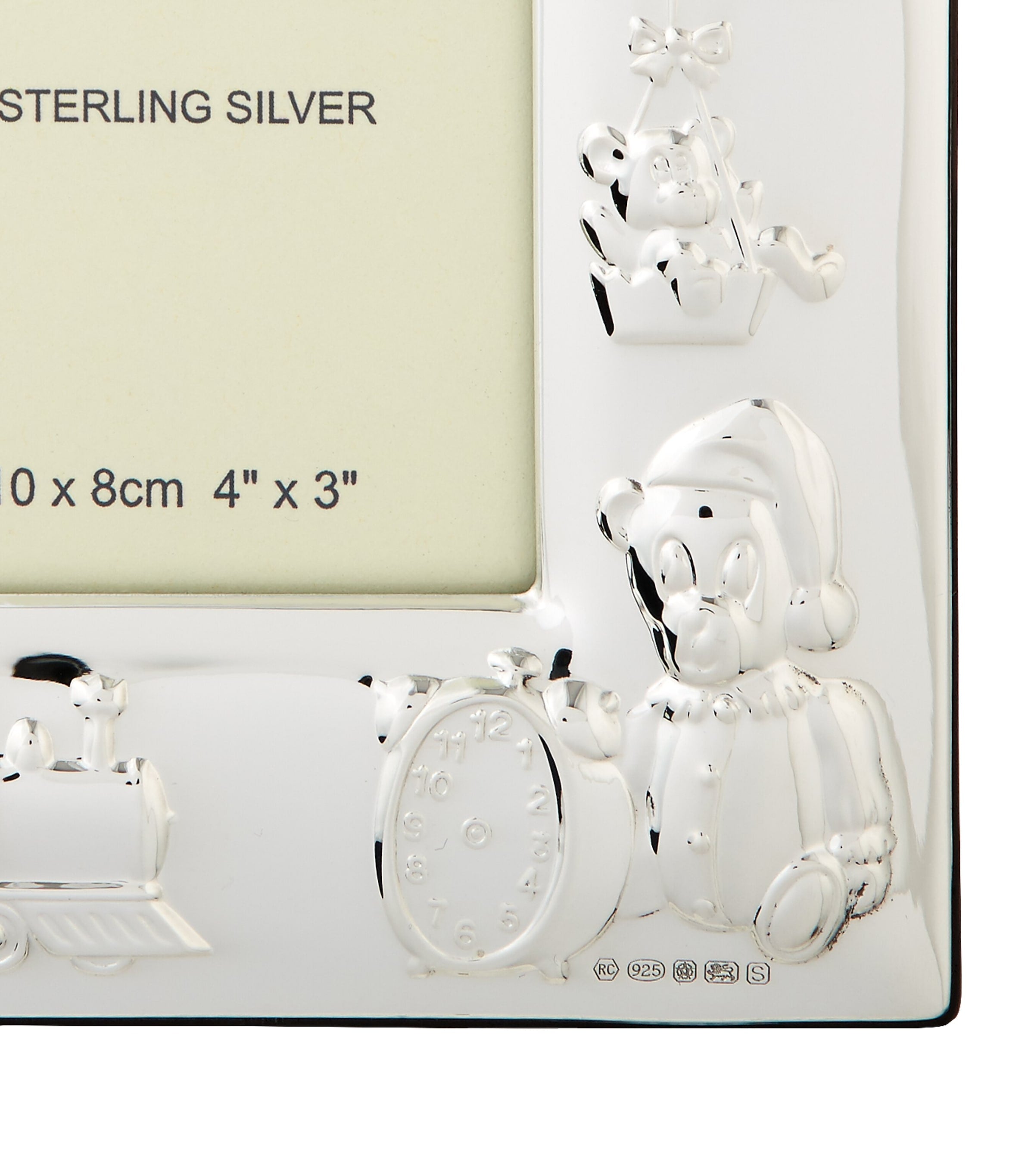 Carrs Silver Sterling Silver Toy Frame (4'' x 3'') SILVER