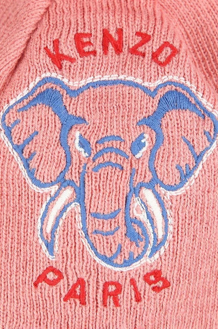 Детска шапка с вълна Kenzo Kids