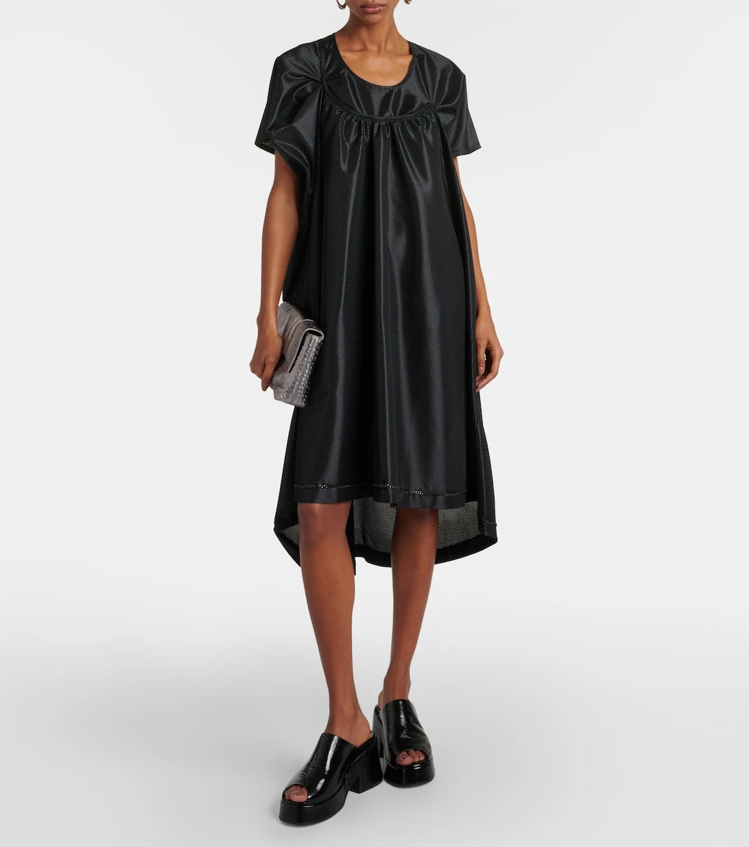 Junya Watanabe - Draped midi dress