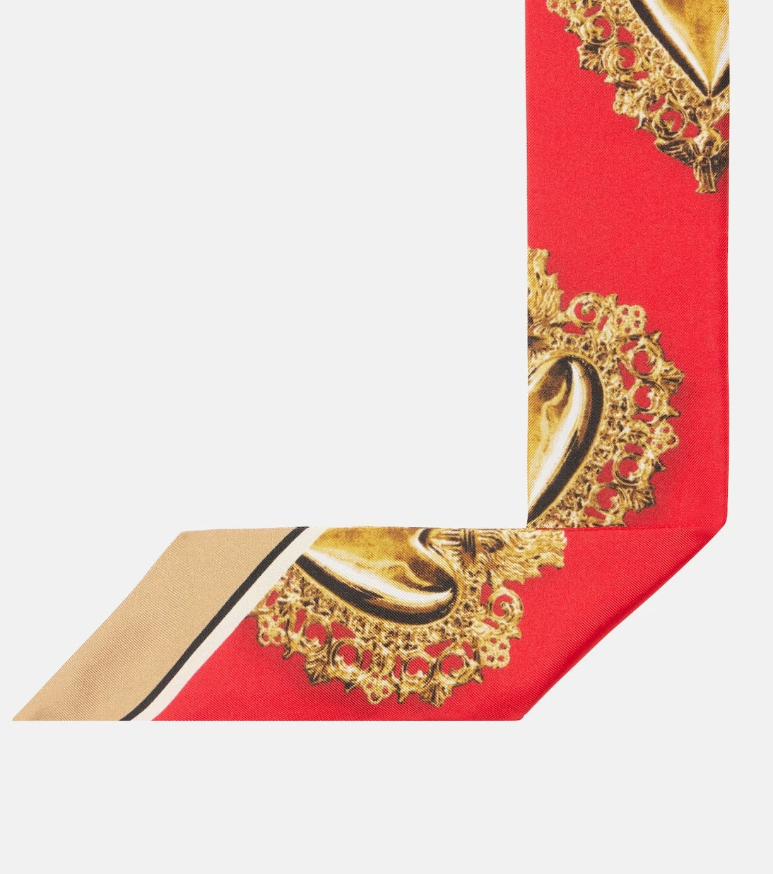 Dolce&Gabbana - Printed silk twill scarf