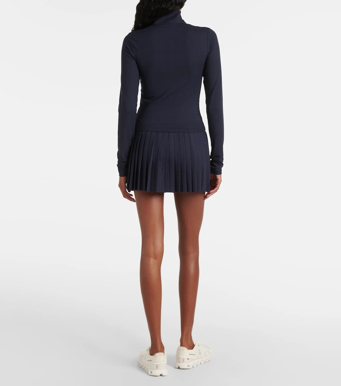 Tory Sport - Cropped jacquard top