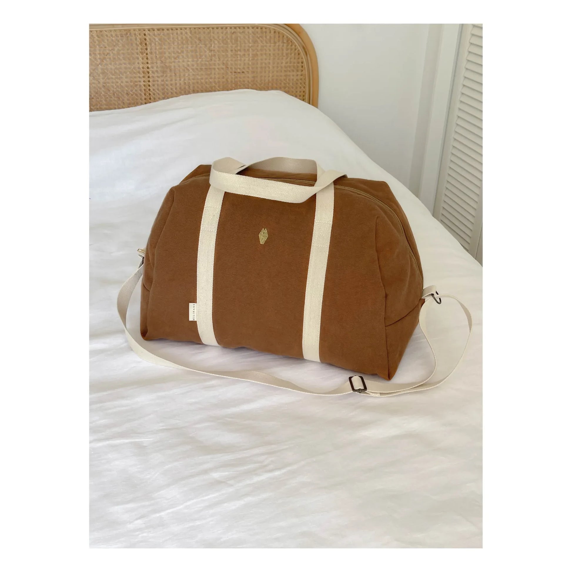 Milinane - Joseph diaper bag | Camel